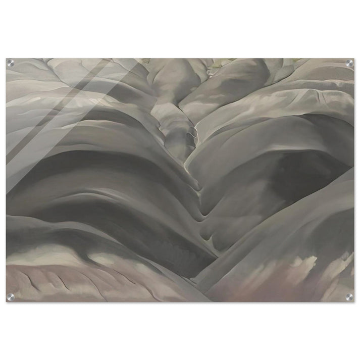 Black Place I - Georgia O'Keeffe Acrylic Print - 70x100 cm / 28x40″ inches