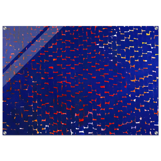 EVENING GLOW 1972 - Alma Woodsey Thomas Acrylic Print - 70x100 cm / 28x40″ inches