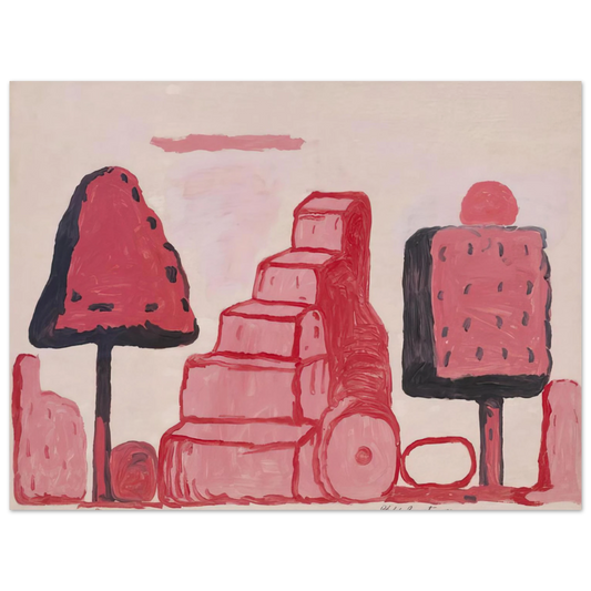 Philip Guston - BOX TREE ROME Fine Art Poster - Default Title