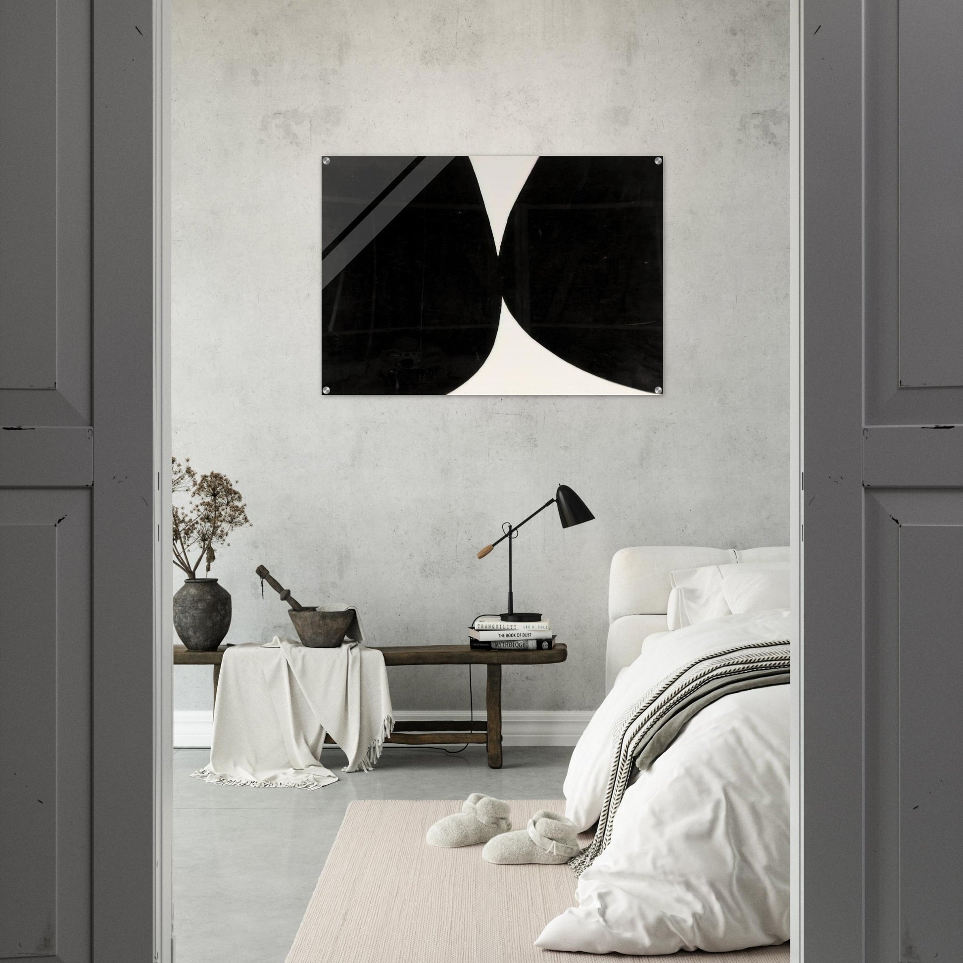 Study for Rebound - Ellsworth Kelly Acrylic Print - 70x100 cm / 28x40″ inches | Ellsworth Kelly Wall Art | Ellsworth Kelly Prints