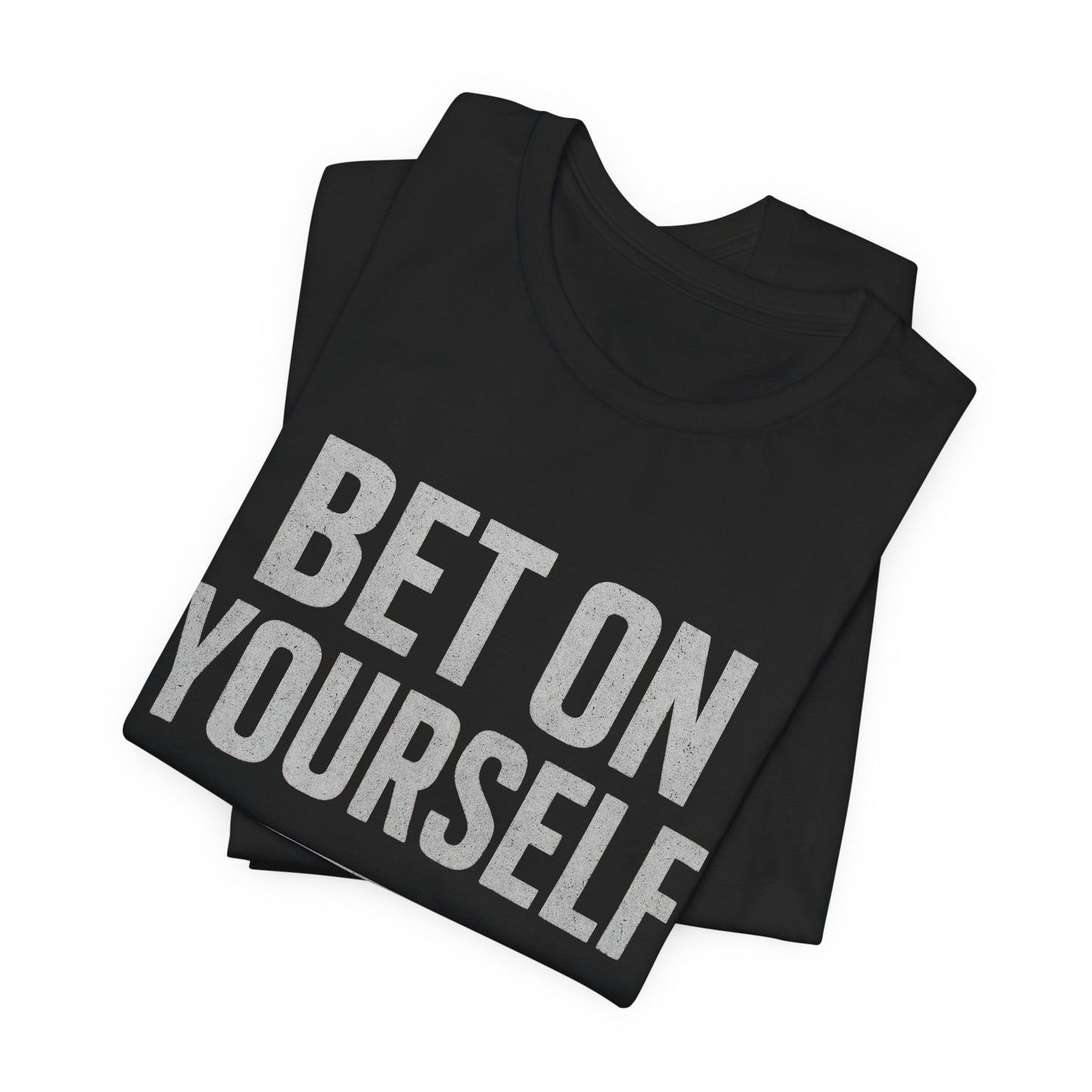 Fitness Motivation Tee - Gymish Lifestyle Bet On Yourself Workout Shirts for Men