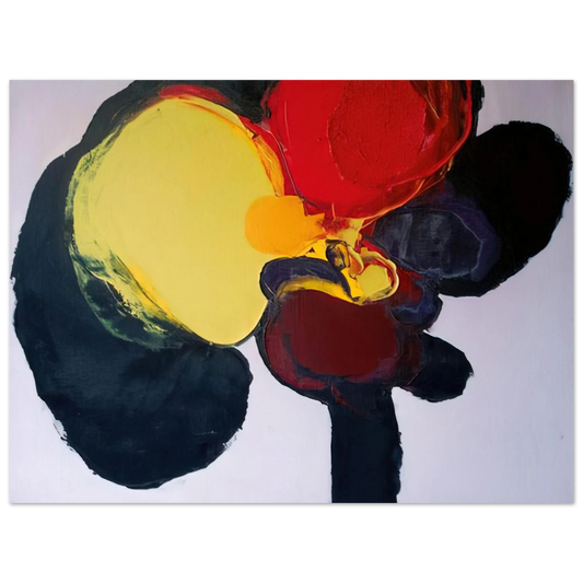 Luis Feito - COMPOSITION 1965 Fine Art Poster - Default Title