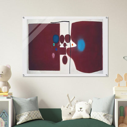 Brown Symphony - 1979 - Victor Pasmore Acrylic Print - 70x100 cm / 28x40″ inches