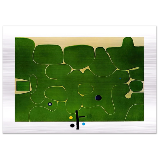 Il Labirinto della Psiche - 1986 - Victor Pasmore Brushed Aluminum Print - 70x100 cm / 28x40 inches | Victor Pasmore Aluminum Print | Victor Pasmore Prints