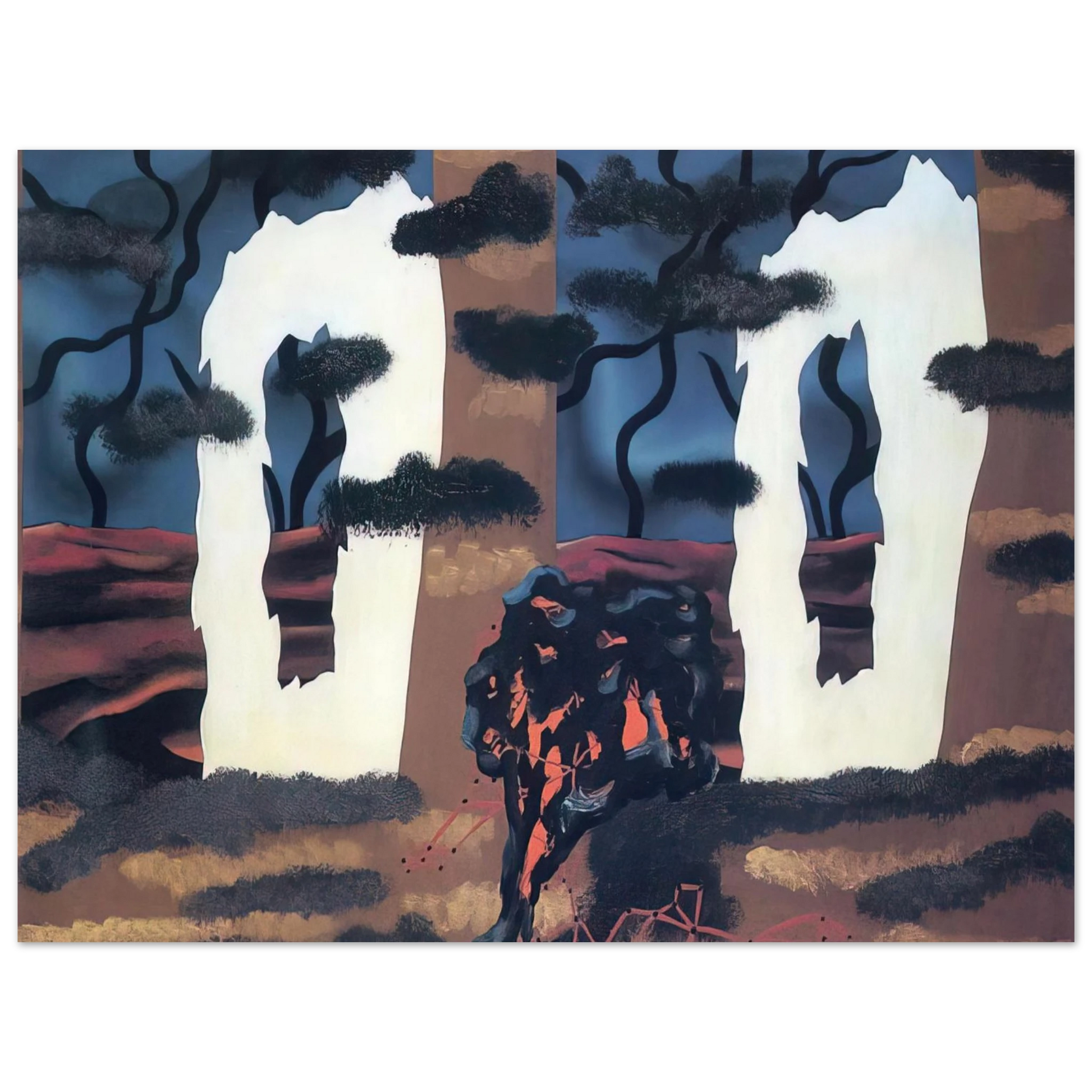 Rene Magritte - A TASTE OF THE INVISIBLE 1927 Fine Art Poster - Default Title