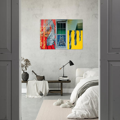 Industrial Cottage - James Rosenquist Acrylic Print - 70x100 cm / 28x40″ inches | James Rosenquist Wall Art | James Rosenquist Prints