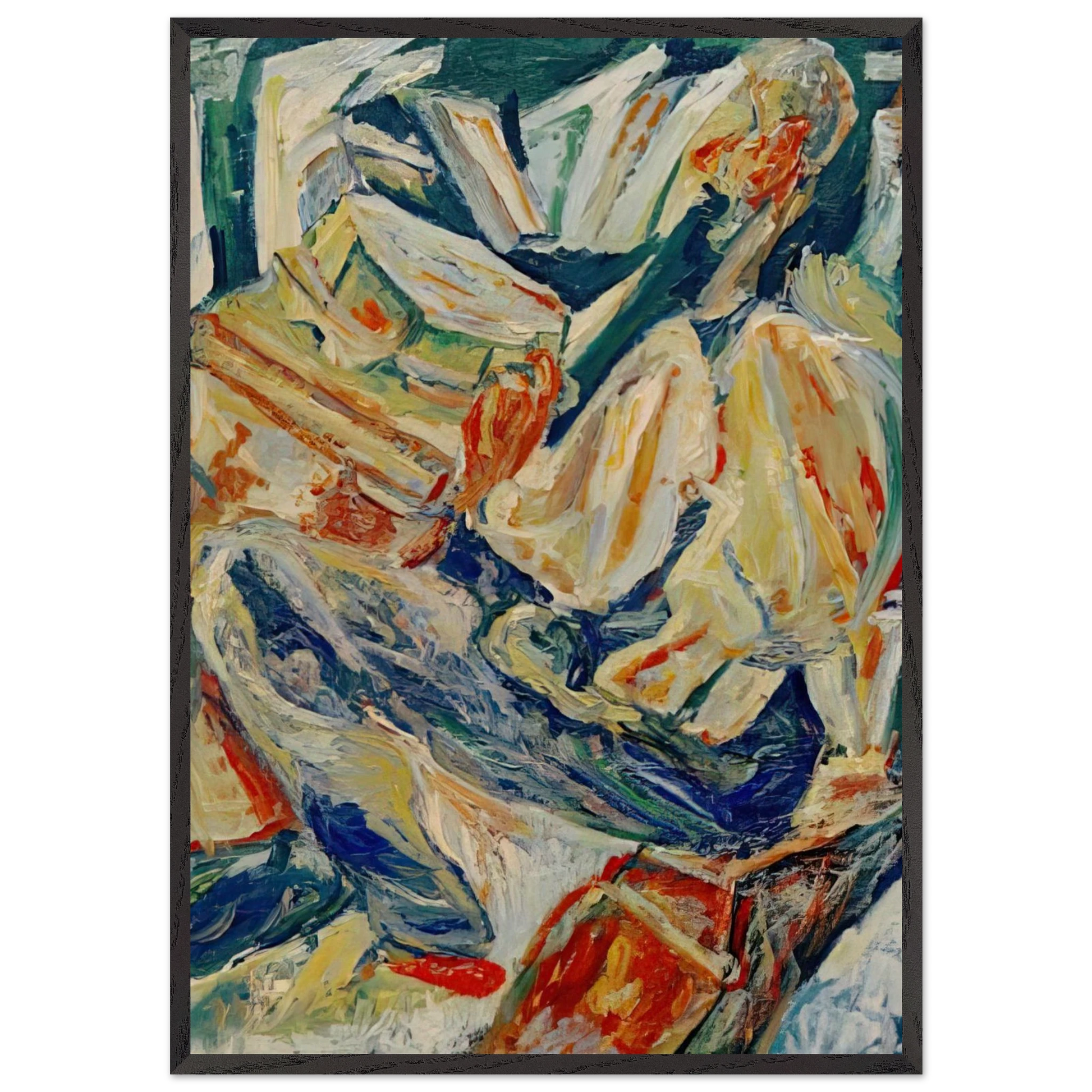 THE PHILOSOPHER 1921 - Chaim Soutine Framed Art Print – Black Wooden Frame - Default Title - -Framed Art Print