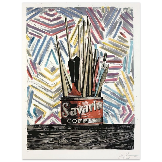 Jasper Johns - SAVARIN ULAE 183 Fine Art Poster - Default Title