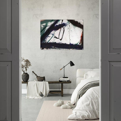 Frozen Summer - 1966 - Norman Bluhm Acrylic Print - 70x100 cm / 28x40″ inches | Norman Bluhm Wall Art | Norman Bluhm Prints