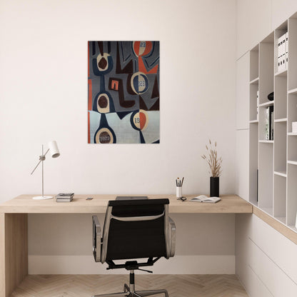 1823 - 2008 United States - Will Barnet Brushed Aluminum Print - 70x100 cm / 28x40 inches | Will Barnet Aluminum Print | Will Barnet Prints