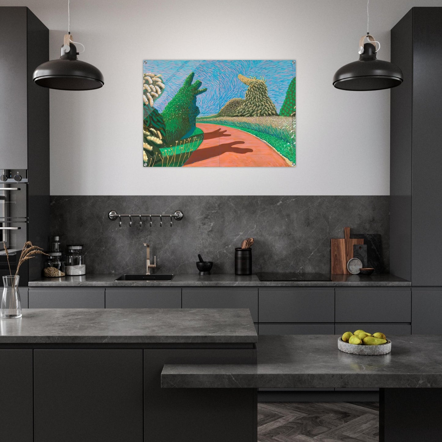 David Hockney - David Hockney Acrylic Print - 70x100 cm / 28x40″ inches | David Hockney Wall Art | David Hockney Prints