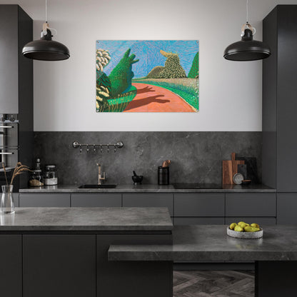 David Hockney - David Hockney Acrylic Print - 70x100 cm / 28x40″ inches | David Hockney Wall Art | David Hockney Prints