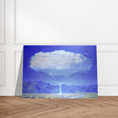 THE HEARTSTRINGS 1960 - Rene Magritte Brushed Aluminum Print - 70x100 cm / 28x40 inches | Rene Magritte Aluminum Print | Rene Magritte Prints