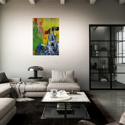 KORN - Gerhard Richter Brushed Aluminum Print - 70x100 cm / 28x40 inches | Gerhard Richter Aluminum Print | Gerhard Richter Prints