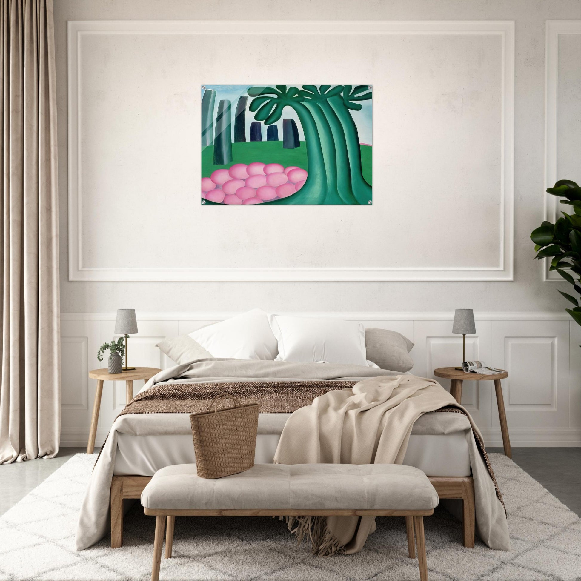 Forest - Tarsila do Amaral Acrylic Print - 70x100 cm / 28x40″ inches