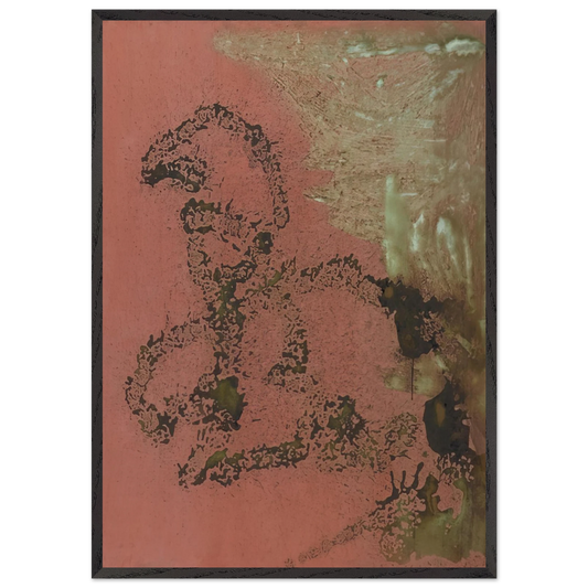 Oxidation Painting - Andy Warhol Framed Art Print – Black Wooden Frame - Default Title - -Framed Art Print
