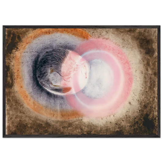 Hibernation - 1954 - Morris Graves Framed Art Print – Black Wooden Frame - Default Title - -Framed Art Print