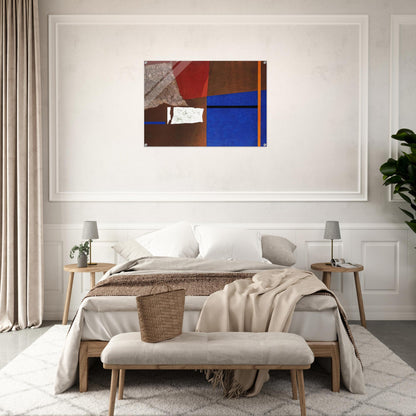 ASTRAZIONE PLASTICA 1954 - Enrico Prampolini Acrylic Print - 70x100 cm / 28x40″ inches | Enrico Prampolini Wall Art | Enrico Prampolini Prints