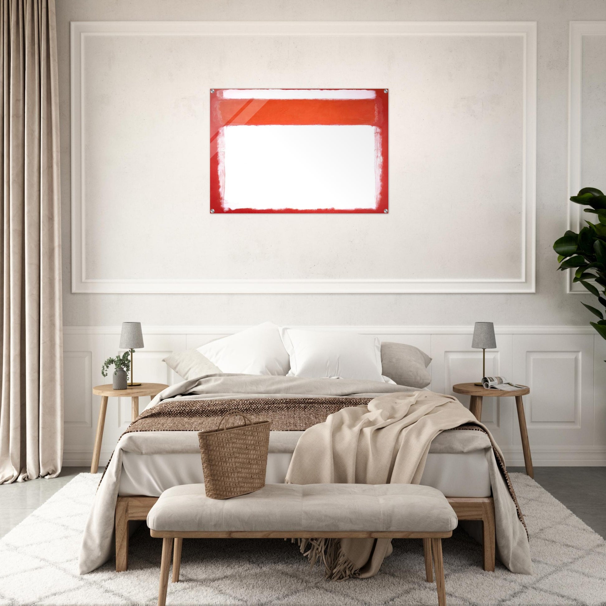 No. 16 - 1957 - Mark Rothko Acrylic Print - 70x100 cm / 28x40″ inches | Mark Rothko Wall Art | Mark Rothko Prints