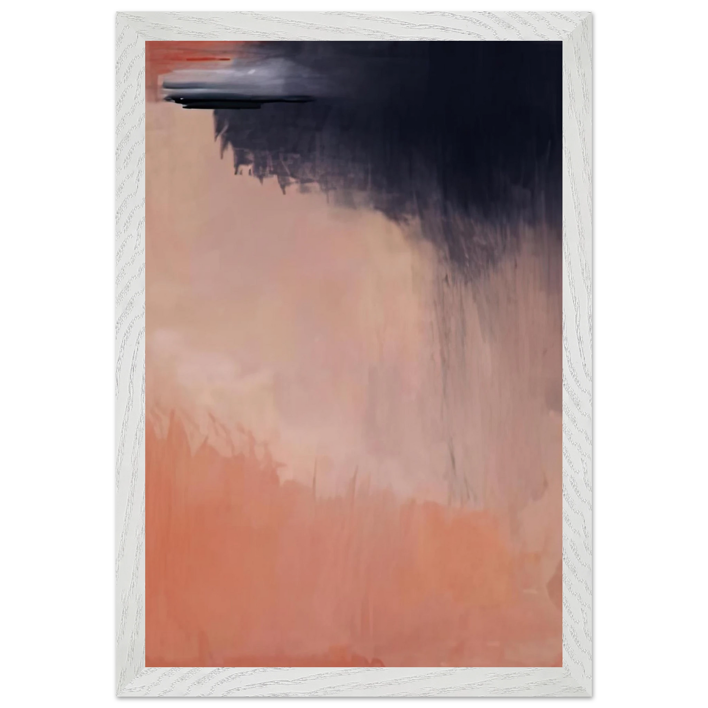 Helen Frankenthaler - Cloud Burst, 2002- Wall Art - 21x29.7 cm / 8x12" - Premium Wooden Framed Poster With Fine Art Paper - Wood frame
