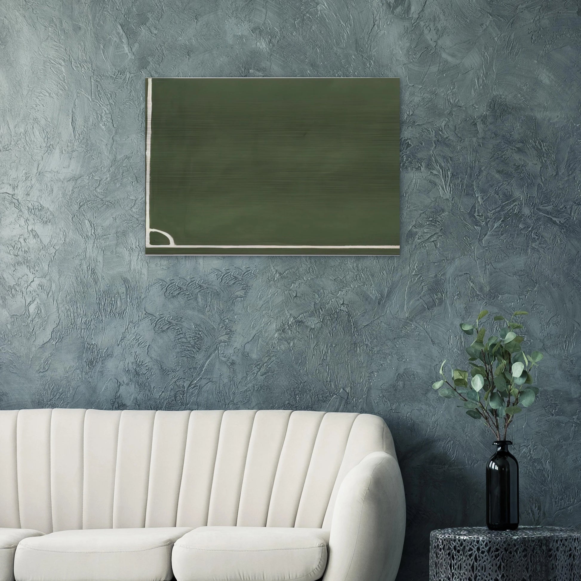 3 Hoeken III - 1971 - Raoul De Keyser Brushed Aluminum Print - 70x100 cm / 28x40 inches | Raoul De Keyser Aluminum Print | Raoul De Keyser Prints