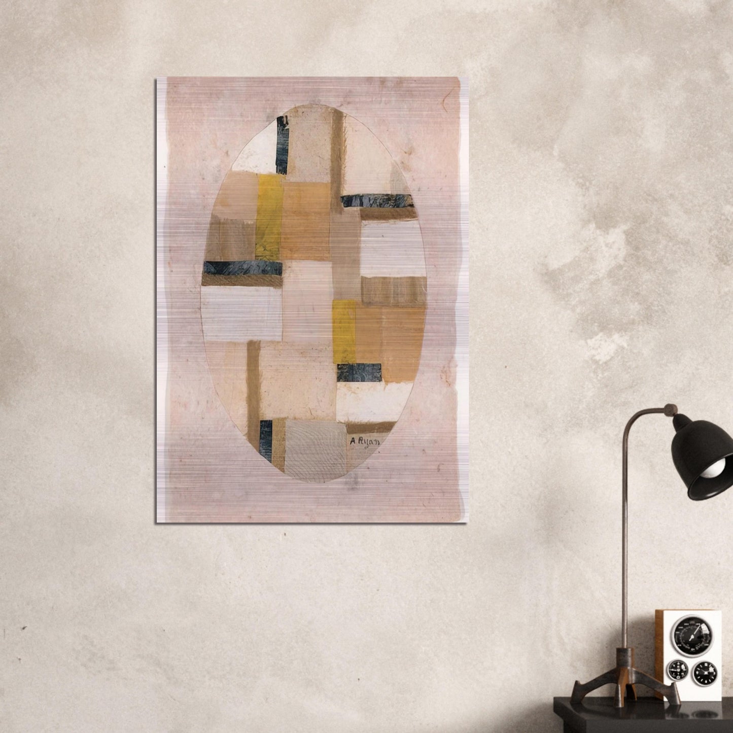 Number 456 - Abstract Expressionism - Anne Ryan Brushed Aluminum Print - 70x100 cm / 28x40 inches | Anne Ryan Aluminum Print | Anne Ryan Prints