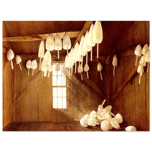 Andrew Wyeth - TOMORROW THE OUTER SHOALS Wall Art - 21x29.7 cm / 8x12" - Fine Art Poster - -