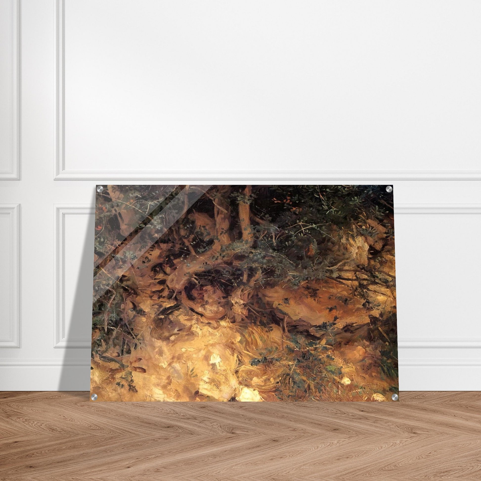 Valdemosa, Majorca Thistles and Herbage on a Hillside - John Singer Sargent Acrylic Print - 70x100 cm / 28x40″ inches