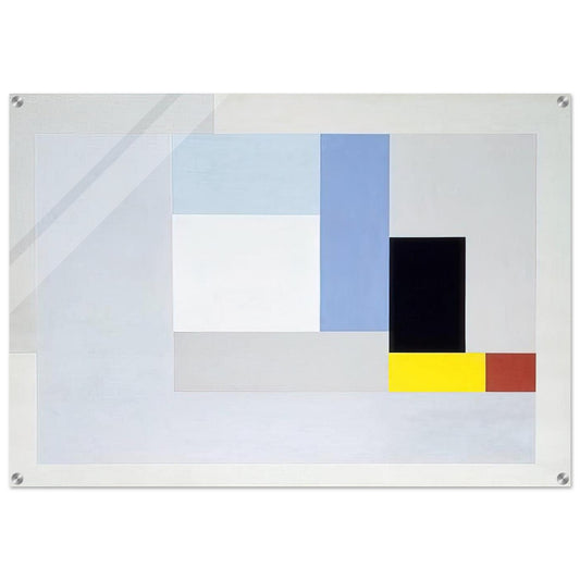 June 1937 painting - 1937 - Ben Nicholson Acrylic Print - 70x100 cm / 28x40″ inches