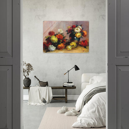 Bouquets of Flowers - Pierre-Auguste Renoir Acrylic Print - 70x100 cm / 28x40″ inches | Pierre-Auguste Renoir Wall Art | Pierre-Auguste Renoir Prints