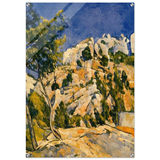 Bottom of the Ravine - Paul Cézanne Acrylic Print - 70x100 cm / 28x40″ inches