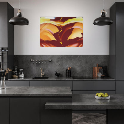 Black Place IV - Georgia O'Keeffe Acrylic Print - 70x100 cm / 28x40″ inches | Georgia O'Keeffe Wall Art | Georgia O'Keeffe Prints