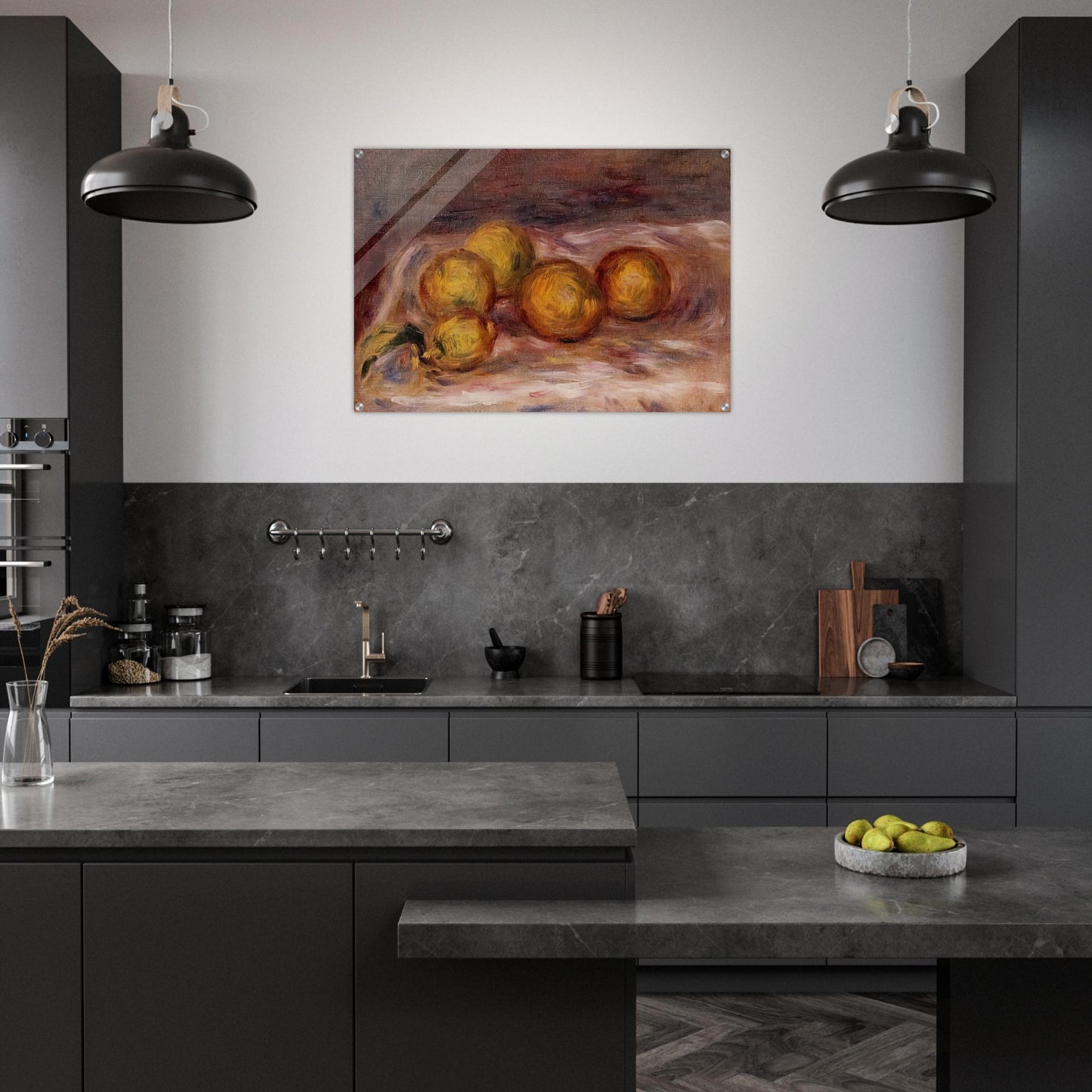 Lemons - Pierre-Auguste Renoir Acrylic Print - 70x100 cm / 28x40″ inches