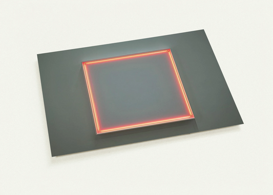 4 rythmes interférents en formant un carré - 1972 By Francois Morellet Pack of 10 Post Cards | Francois Morellet Post Cards | A6 (10.5 x 14.8 cm) - 4.1 x 5.8 inches