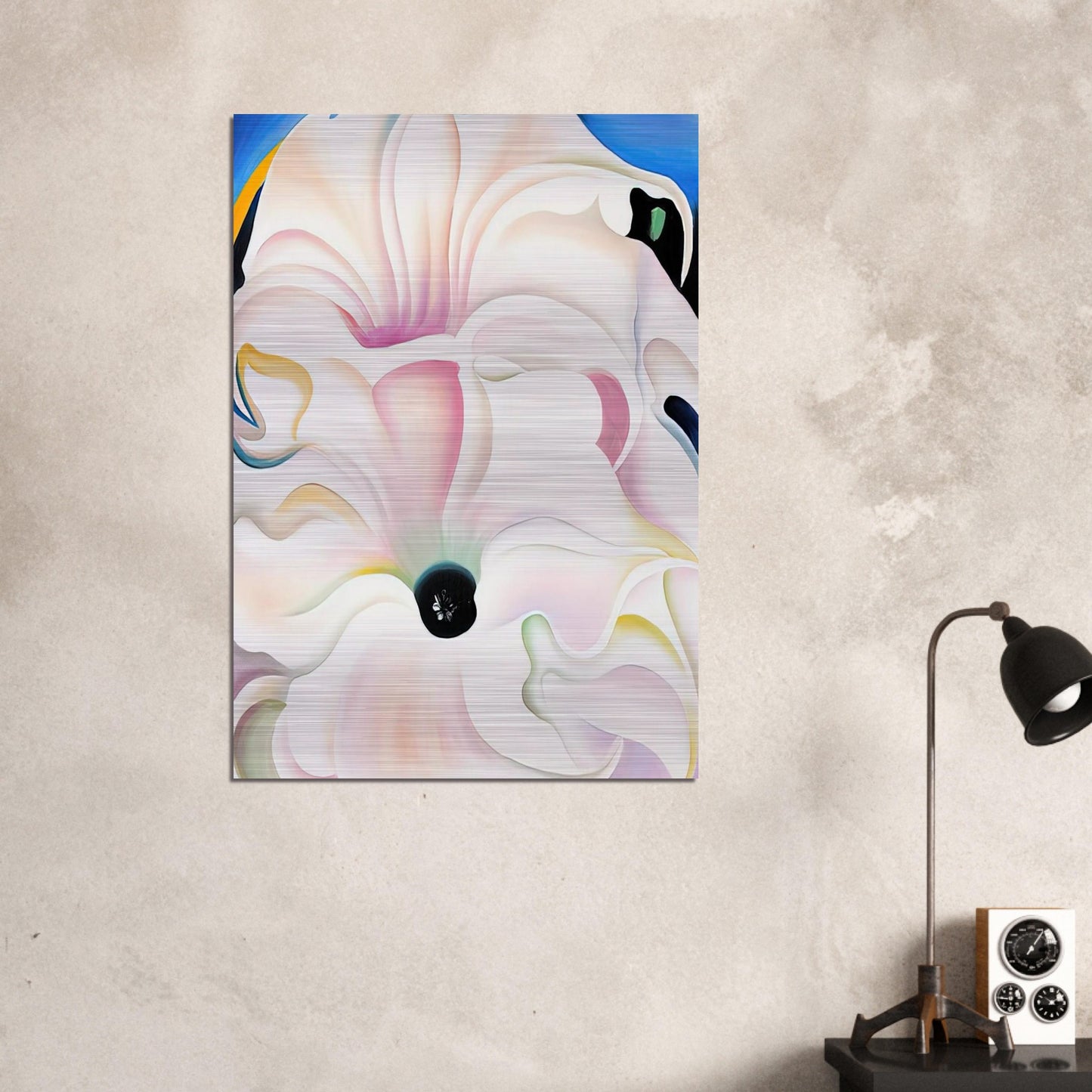 Bella Donna - Georgia O'Keeffe Brushed Aluminum Print - 70x100 cm / 28x40 inches | Georgia O'Keeffe Aluminum Print | Georgia O'Keeffe Prints