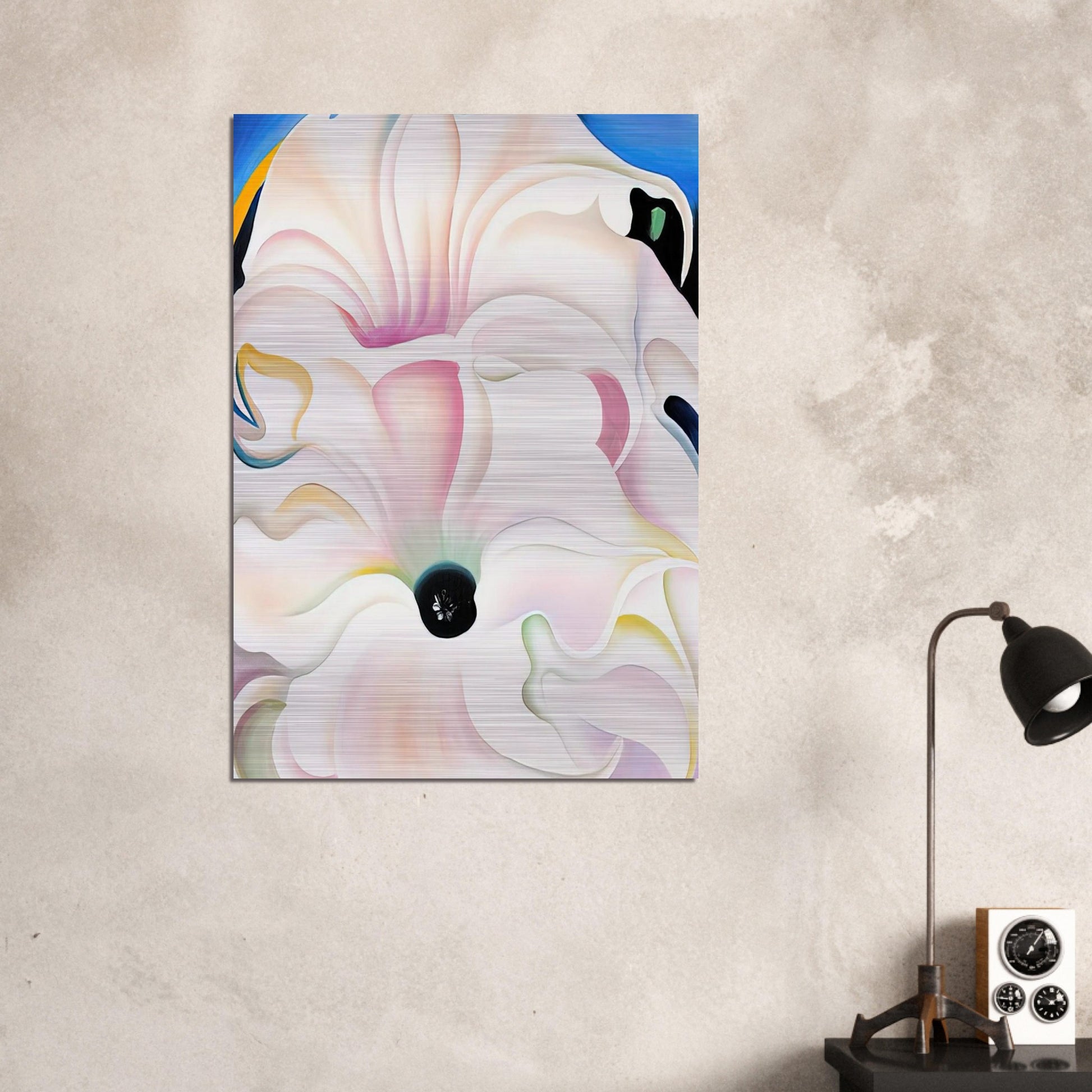 Bella Donna - Georgia O'Keeffe Brushed Aluminum Print - 70x100 cm / 28x40 inches | Georgia O'Keeffe Aluminum Print | Georgia O'Keeffe Prints