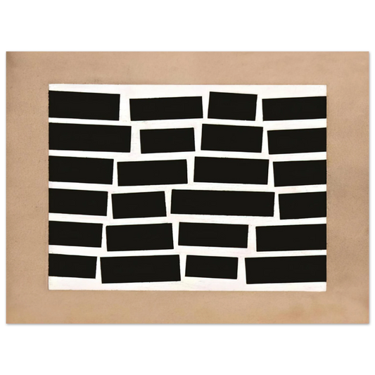 Helio Oiticica - Metaesquema 179 - Neo-Concretism Fine Art Poster - Default Title