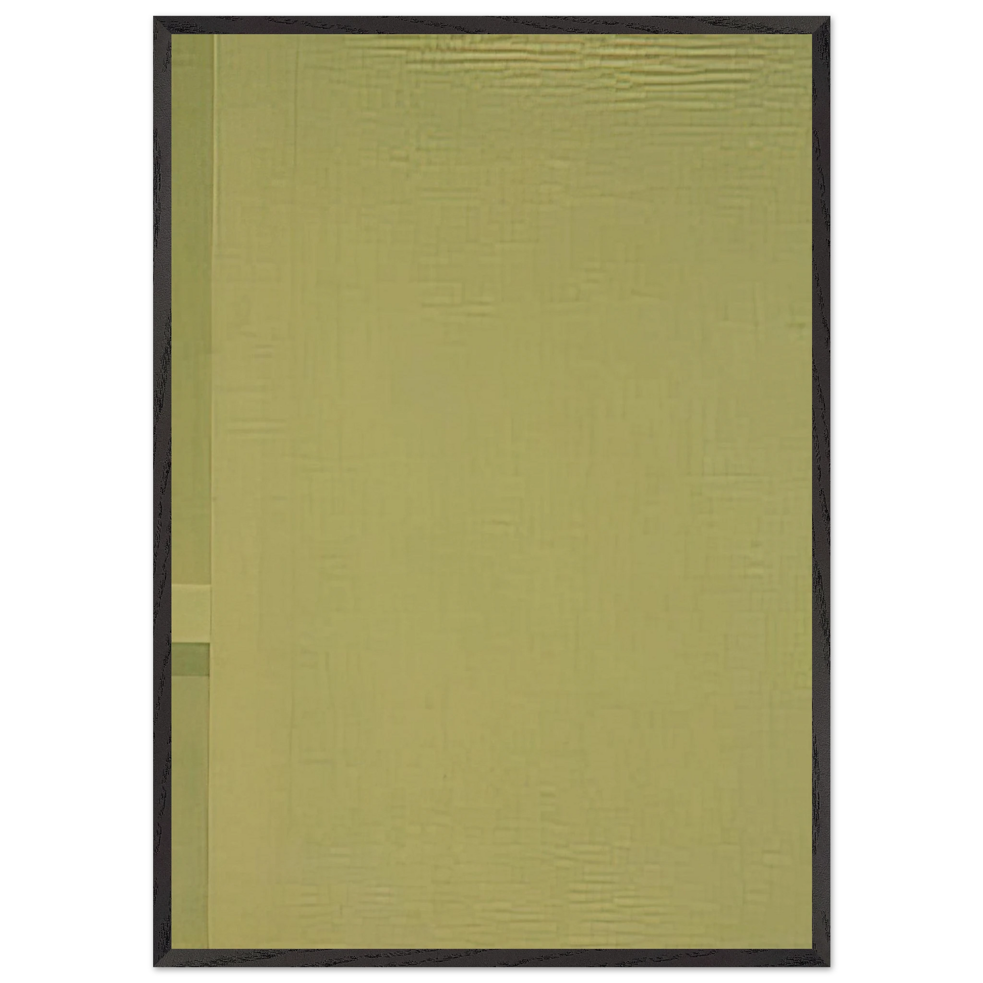 Tensione verticale al margine - 1969 - Antonio Calderara Framed Art Print – Black Wooden Frame - Default Title - -Framed Art Print