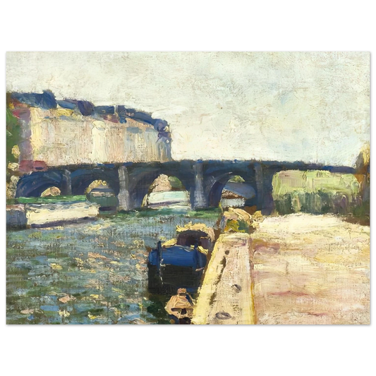 Henri Matisse - PONT DE SEINE 1897 Fine Art Poster - Default Title