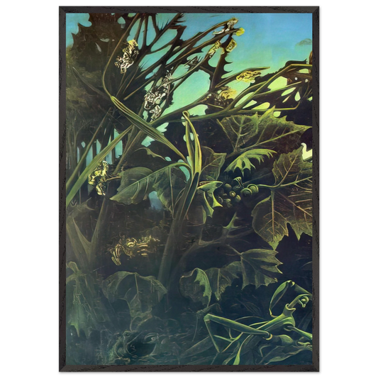 Lust for life - Max Ernst Framed Art Print – Black Wooden Frame - Default Title - -Framed Art Print