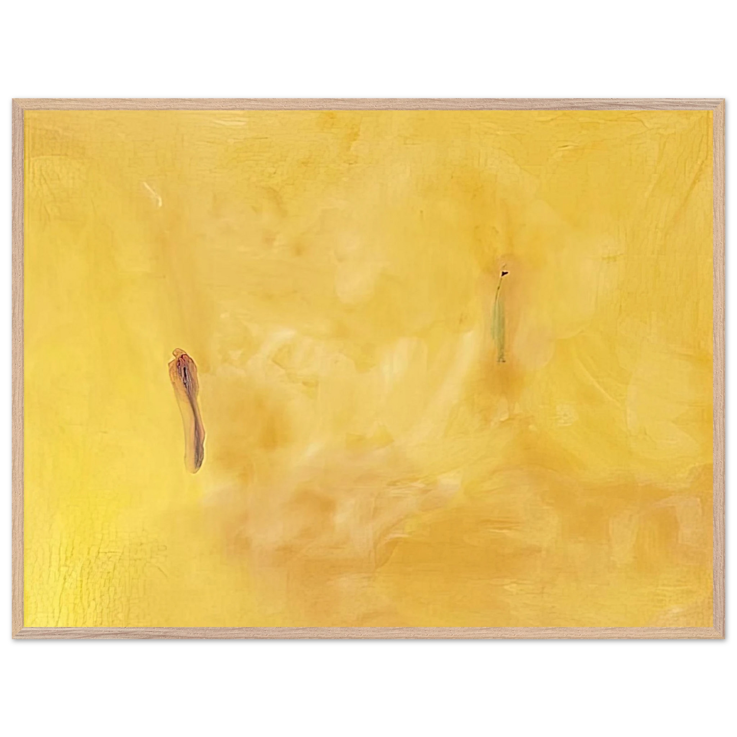 Helen Frankenthaler - Earliness - 1975 Wall art - 15x20 cm / 6x8 inches - Premium Wooden Framed Poster With Fine Art Paper - Wood frame