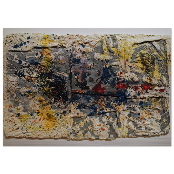 Elegy #2 - Sam Gilliam Brushed Aluminum Print - 70x100 cm / 28x40 inches | Sam Gilliam Aluminum Print | Sam Gilliam Prints