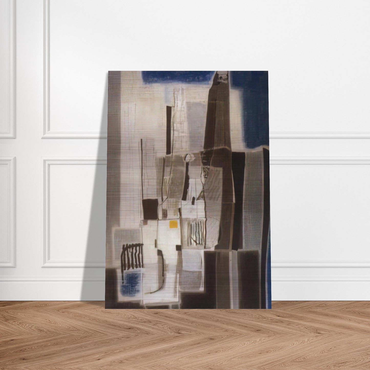 Architettura 1 - Art Informel - Bice Lazzari Brushed Aluminum Print - 70x100 cm / 28x40 inches | Bice Lazzari Aluminum Print | Bice Lazzari Prints