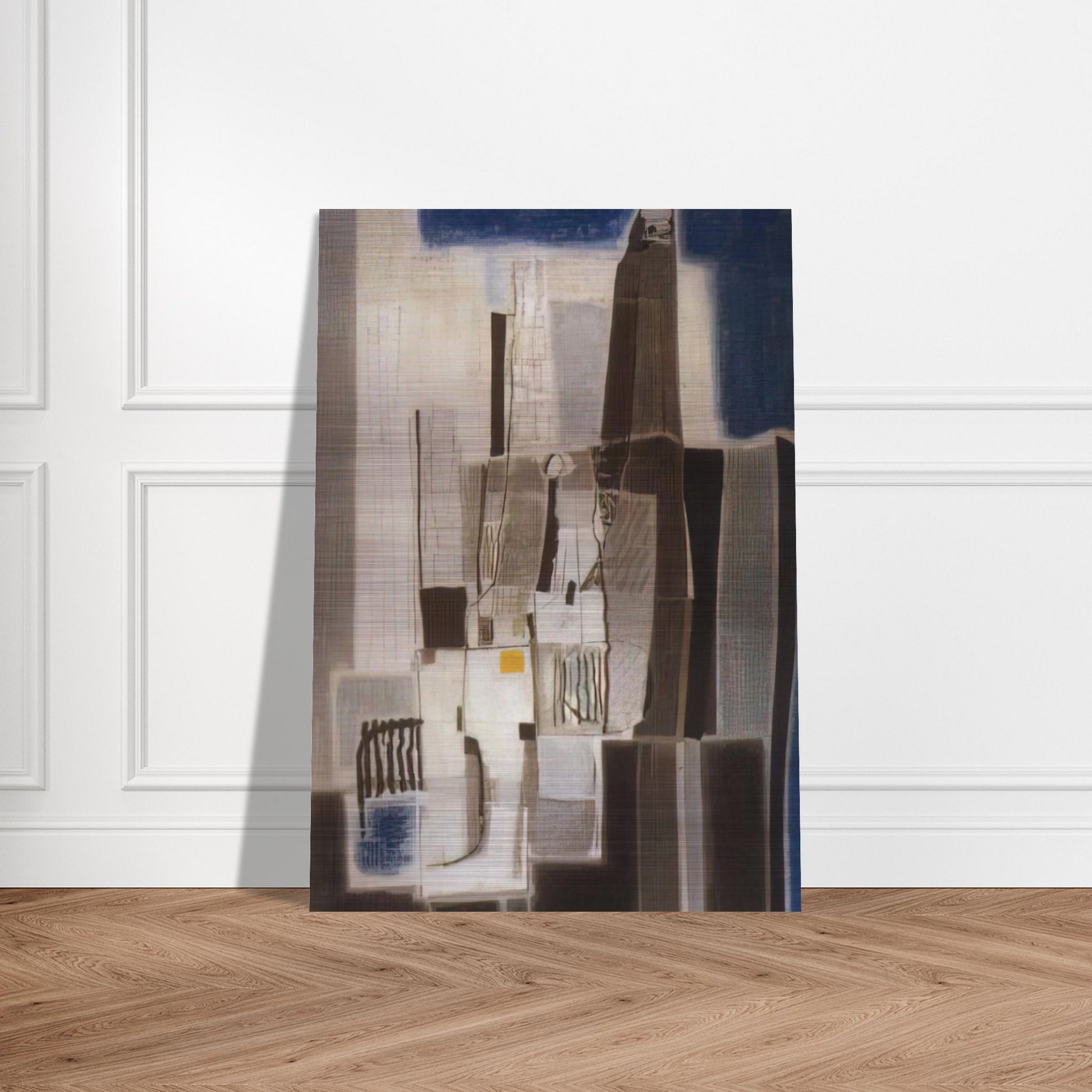 Architettura 1 - Art Informel - Bice Lazzari Brushed Aluminum Print - 70x100 cm / 28x40 inches | Bice Lazzari Aluminum Print | Bice Lazzari Prints