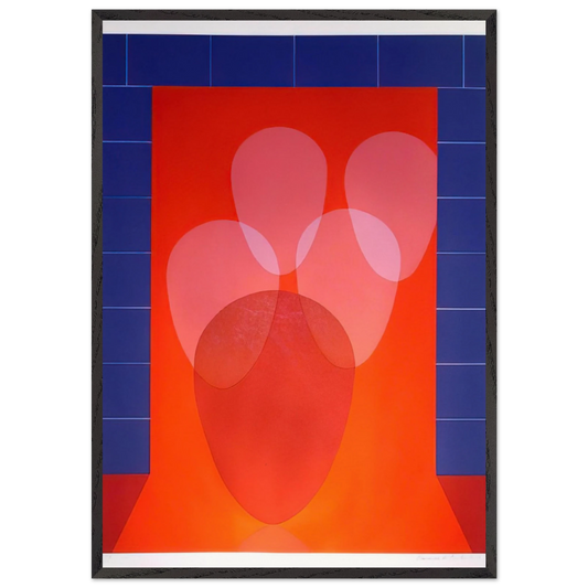 Fiery Furnace - 1978 - Clarence Holbrook Carter Framed Art Print – Black Wooden Frame - Default Title - -Framed Art Print