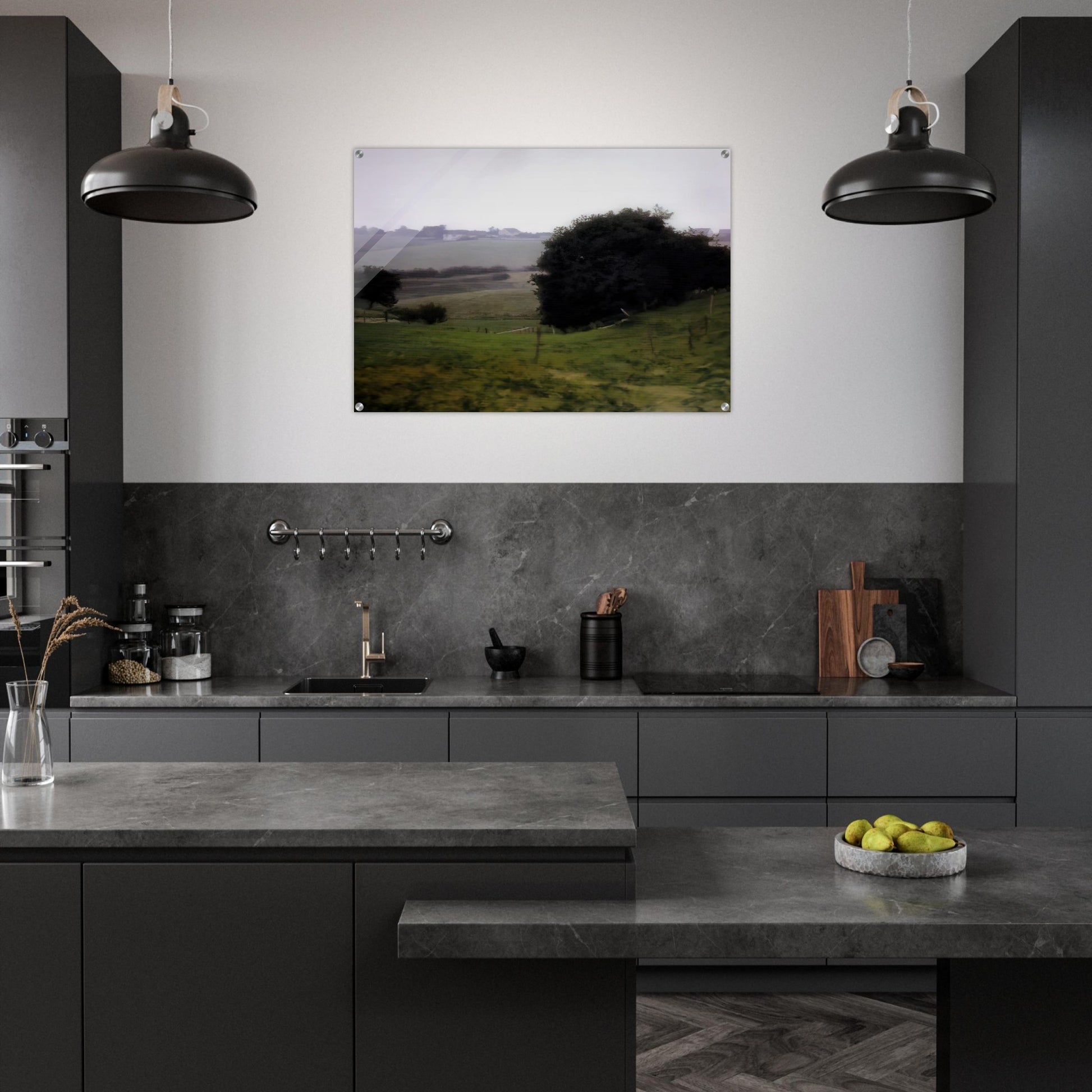 MEADOWLAND - Gerhard Richter Acrylic Print - 70x100 cm / 28x40″ inches