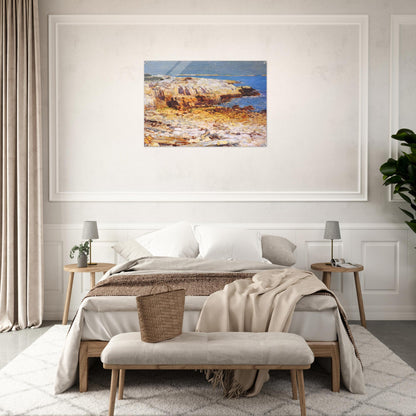 Northeast Headlands, New England Coast - Childe Hassam Acrylic Print - 70x100 cm / 28x40″ inches