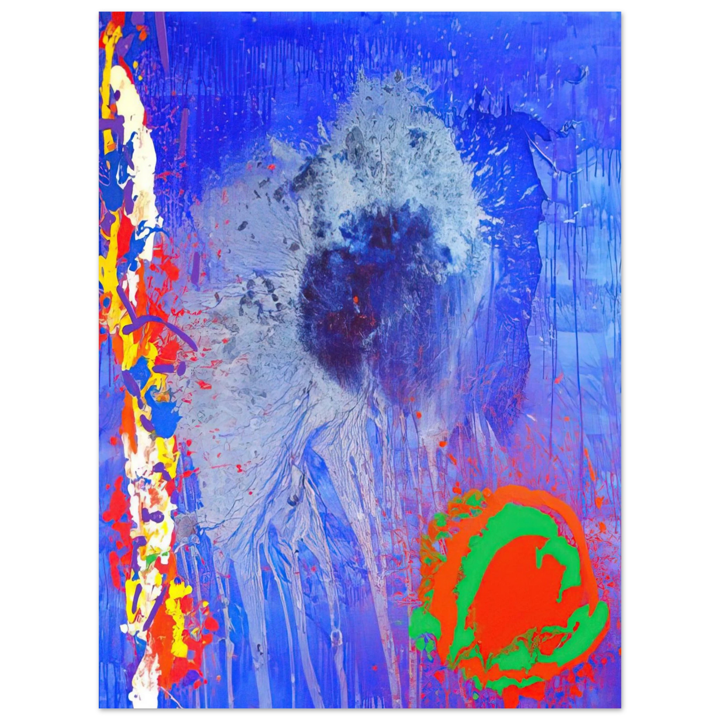 John Hoyland - Life and Love - 2010 Fine Art Poster - Default Title