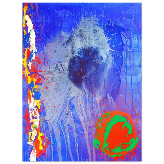 John Hoyland - Life and Love - 2010 Fine Art Poster - Default Title