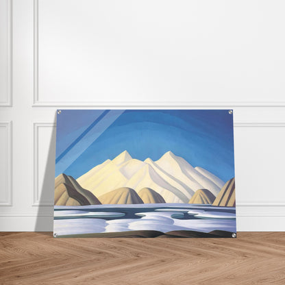 Baffin Island - 1931 - Lawren Harris Acrylic Print - 70x100 cm / 28x40″ inches | Lawren Harris Wall Art | Lawren Harris Prints
